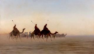 Large Caravan from Mecca