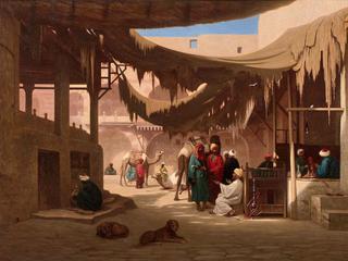 An Okalé Caravanserai in Cairo