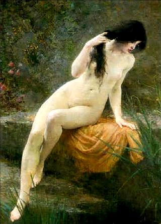La baigneuse