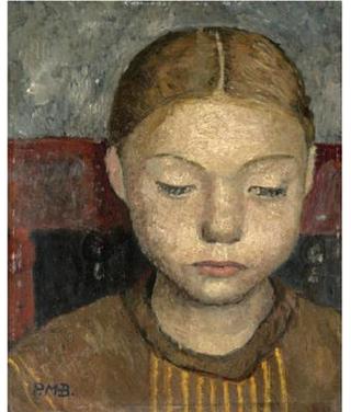 Head of girl sitting in a chair