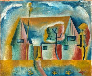 Landscape with Small House