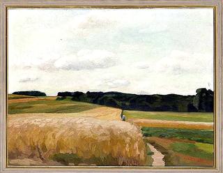 Wheat field on Weyerberg
