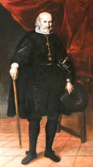 An Unknown Man Wearing the Order of Santiago
