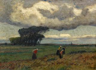 Farm women headed home