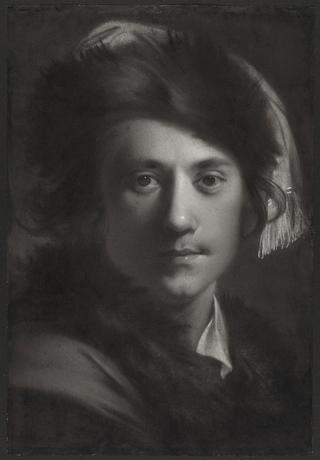 Self-Portrait in a Fur Cap