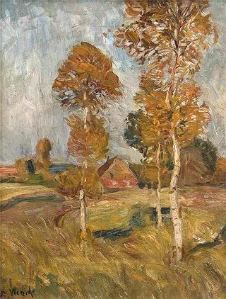 Fall Landscape in Worpswede