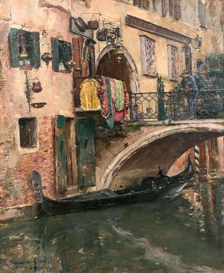 A Canal in Venice