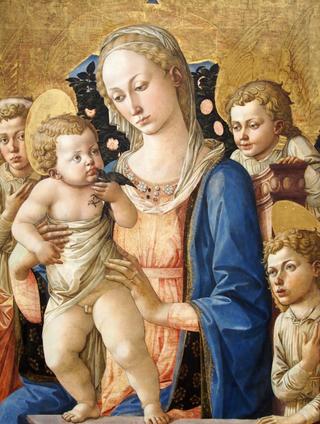 Madonna and Child with Saint John and Angels