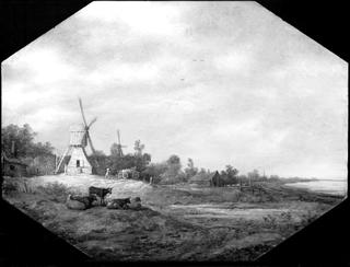 Landscape with Windmill