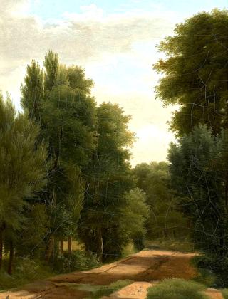 Alley in a Park