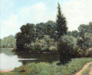 On the Saone, near Villefranche