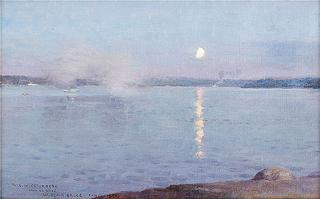 Dusk over Lake Värtan