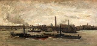 The Thames at London