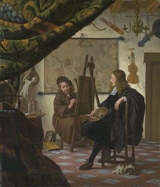 The Artist in His Studio