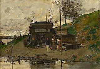 Group by the Seine