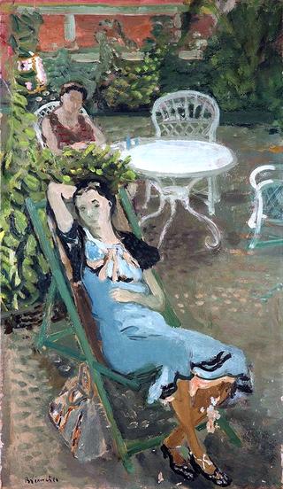 Le repos au jardin