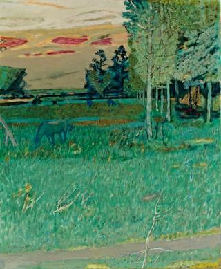 Horse in a meadow