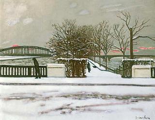 Snow in Paris