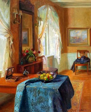 A sunlit room