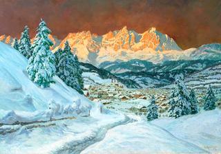 View of Kitzbuehel