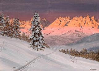 Alpine Glow, Kitzbuehel Village