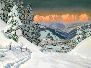 Alpine Glow, Kitzbuehel Village