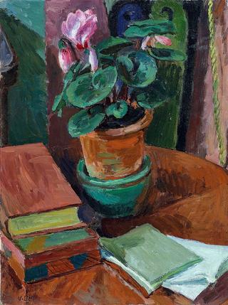 Still Life with Cyclamen