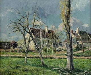 Springtime at Auvers sur Oise