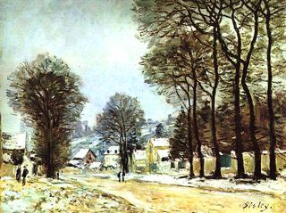 Snow at Louveciennes