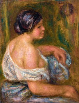 Woman in Blue