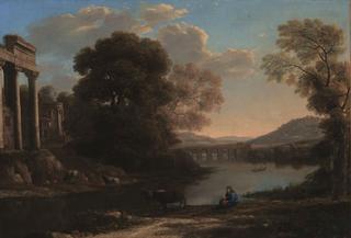 Landscape with Cowherd (or Evening)
