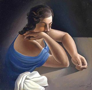 Figure at a Table
