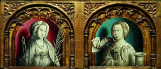 Saints Apolonia and Santa María Magdalena