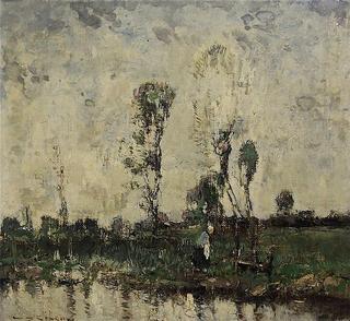 Poplars in Holland