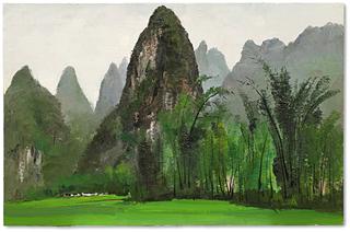 Bamboo Forest on the Lijiang RiverANG RIVER