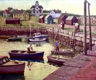 Fishermen at Pigeon Cove