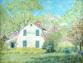 House in a Spring Landscape, Old Lyme, CT