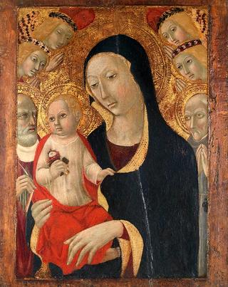 The Virgin and Child with Saints and Angels