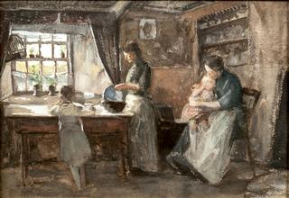 Family Scene, Isle of Mann