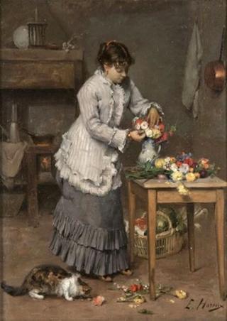Preparing a Bouquet
