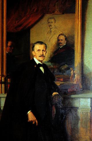 Portrait of man