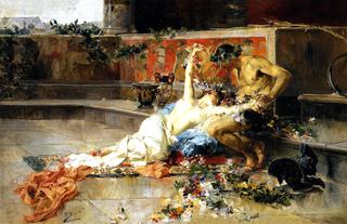 Messalina in the Arms of the Gladiator