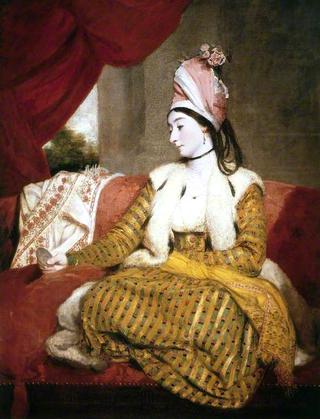 Mrs Baldwin in Eastern Dress