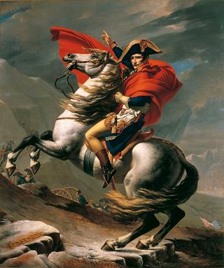 Napoleon Crossing the Alps (Versailles 1)