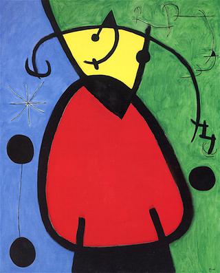 Woman and Birds in the Night