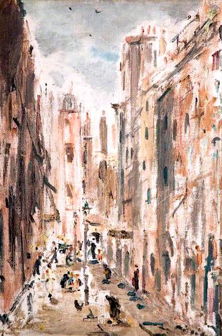 Street Scene in Italy