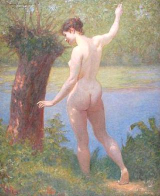 Nude by the River's Edge