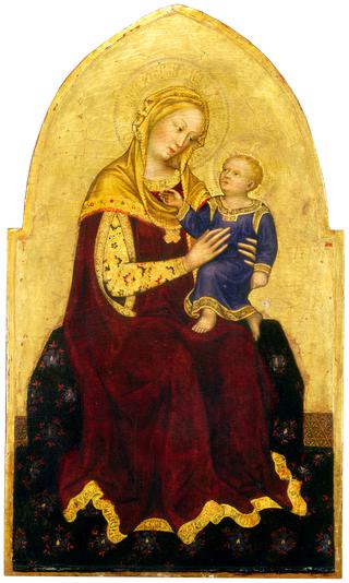 Madonna and Child Enthroned