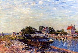 The Loing at Saint-Mammes