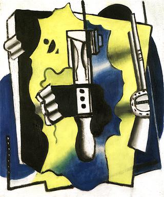 Composition with Gun